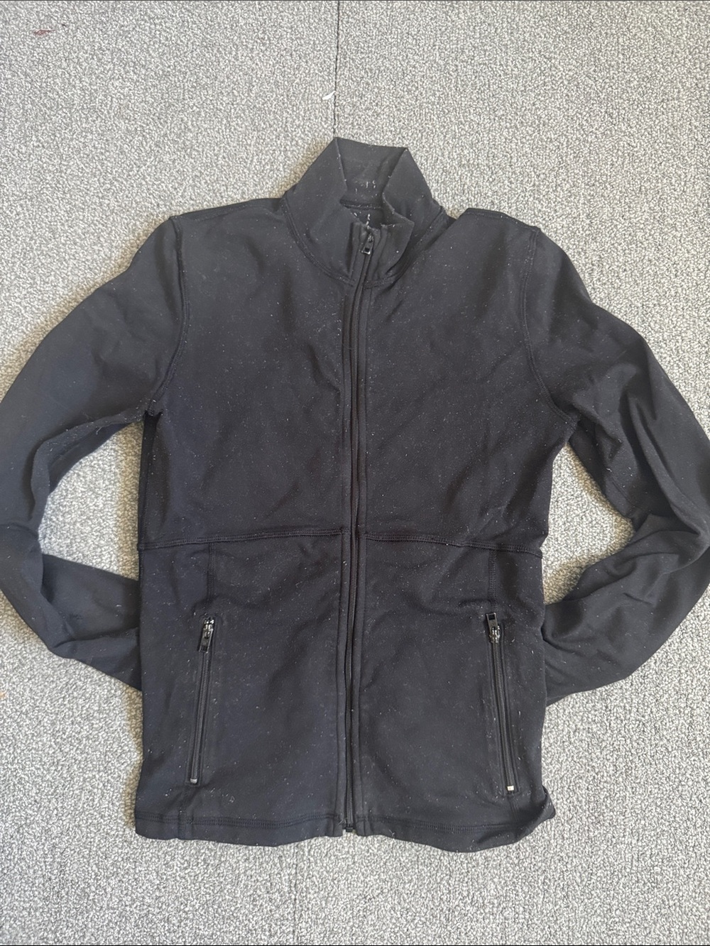 TNA Black Full-Zip BBL Jacket